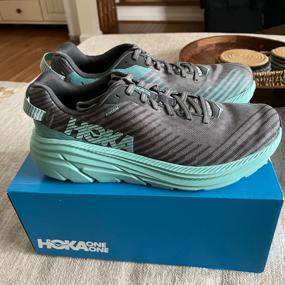 Hoka Grey Blue BRAND NEW - Picture 6 of 9